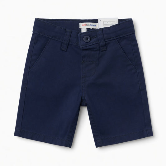 NAVY BLUE COTTON SHORTS