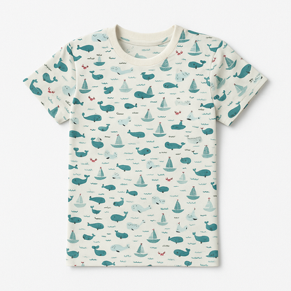 Whale White T-shirt