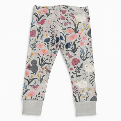 FLORAL CLOSED BOTTOM TROUSER
