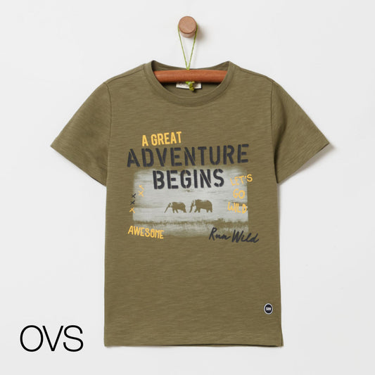 ADVENTURE BEGINS T-SHIRT
