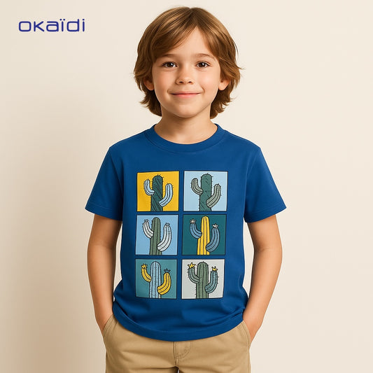 CACTUS BLUE T-SHIRT