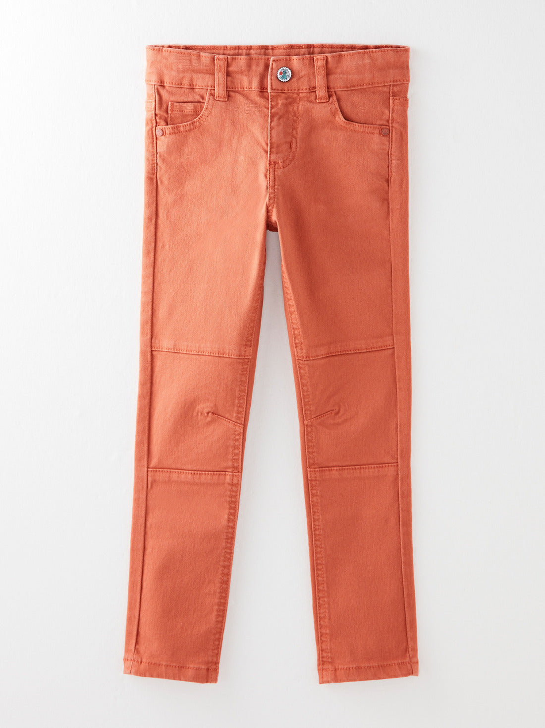 orange denim pant