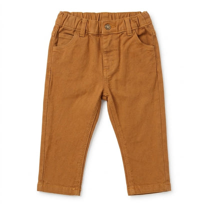 DARK BROWN COTTON PANT