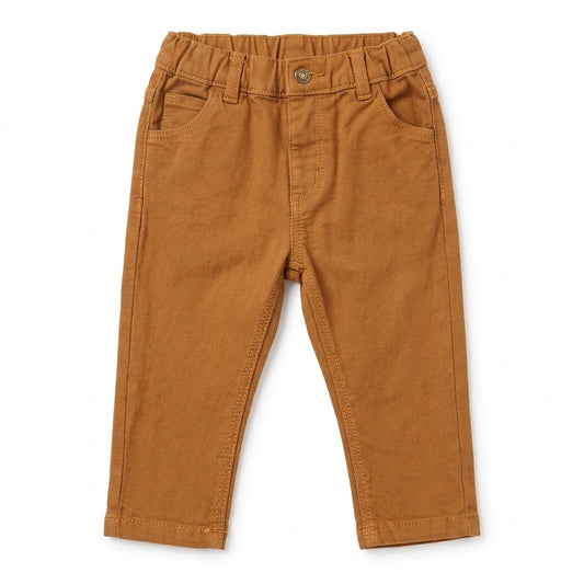 DARK BROWN COTTON PANT