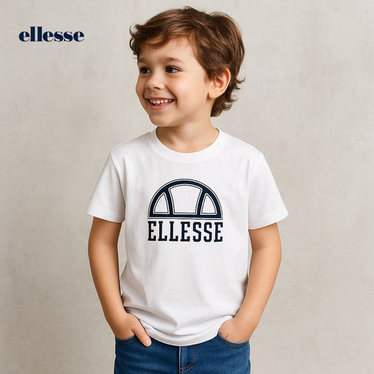 Elle white printed t-shirt