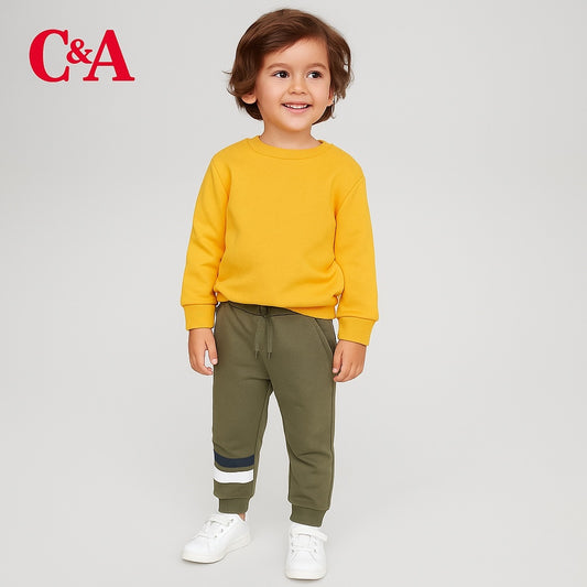GREEN STRIPE TROUSER