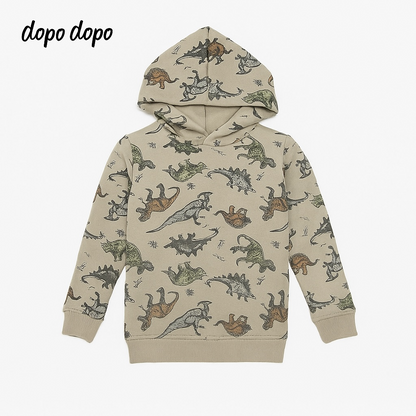 DINO LIGHT BROWN HOOD
