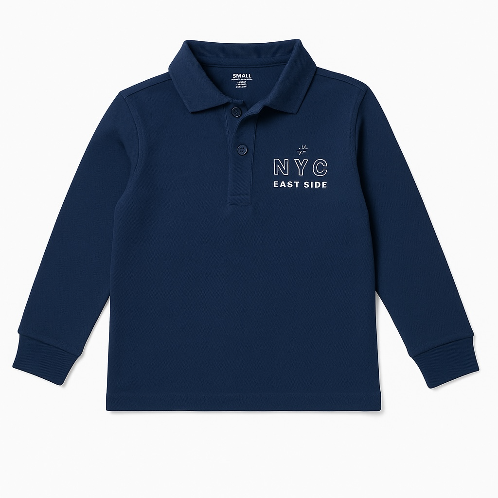 NYC NAVY BLUE POLO SHIRT