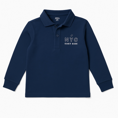 NYC NAVY BLUE POLO SHIRT