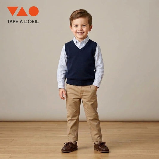 KHAKI COTTON PANT