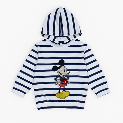 STRIPE CARTOON HOOD