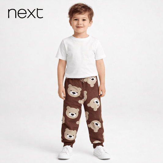 BEAR PRINT TROUSER