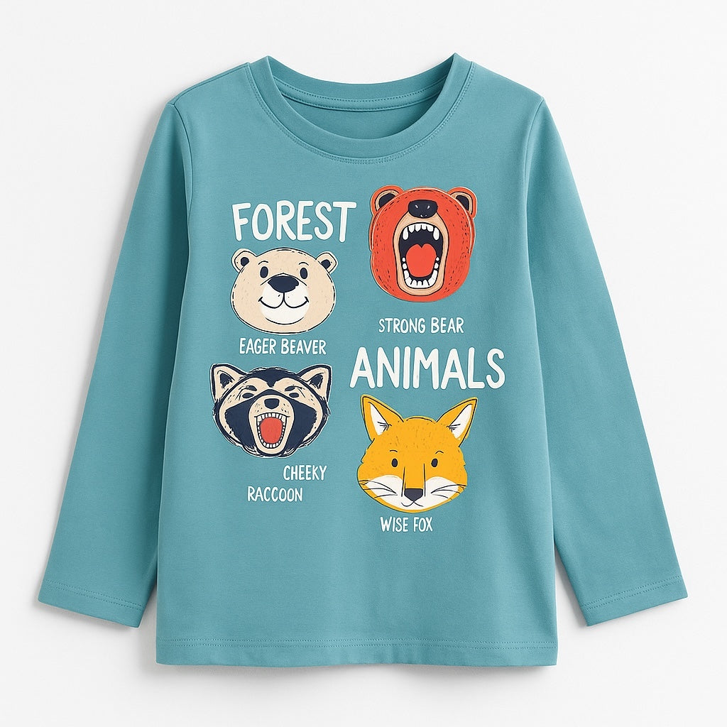 FOREST ANIMALS T-SHIRT