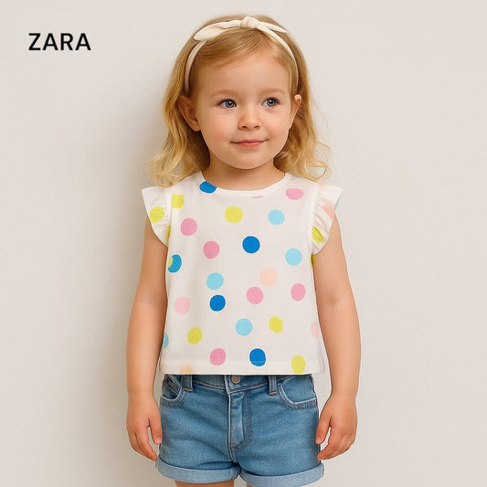 Multi polka t-shirt