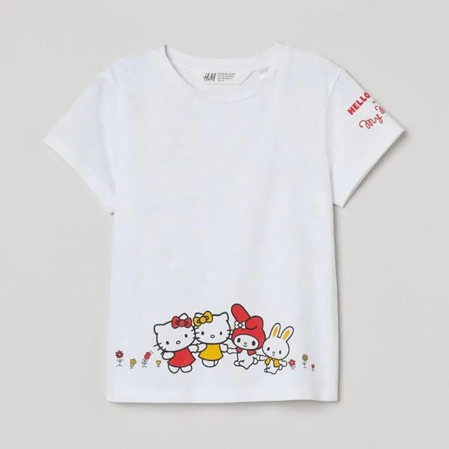 Hello kitty white t-shirt