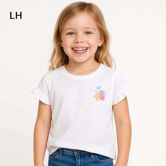 Floral pocket print t-shirt