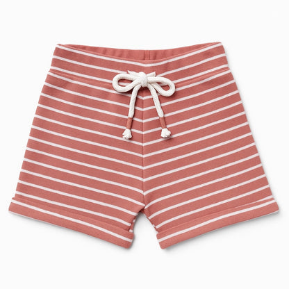 STRIPE PEACH SHORTS