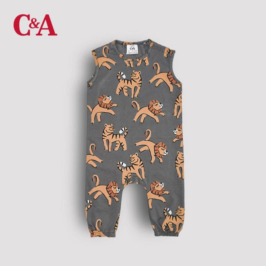 LION PRINT BODY SUIT