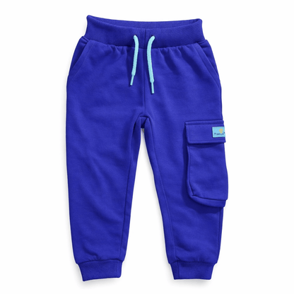 POCKET STYLE PURPLE TROUSER
