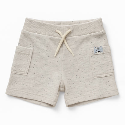 POCKET STYLE GREY SHORTS