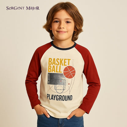 Sergeant major basket ball t-shirt