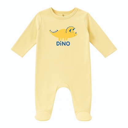DINO YELLOW ROMPER