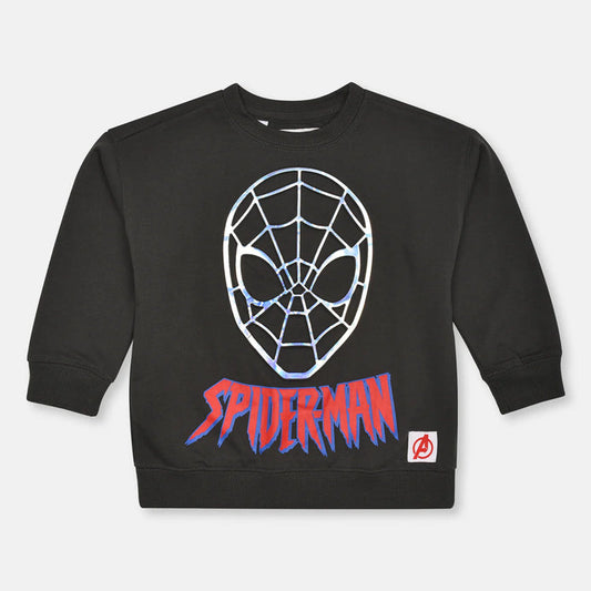 SPIDERMAN 3D APPLIQUE SWEATSHIRT