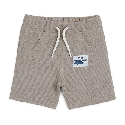 Hello Cheeky Brown Shorts