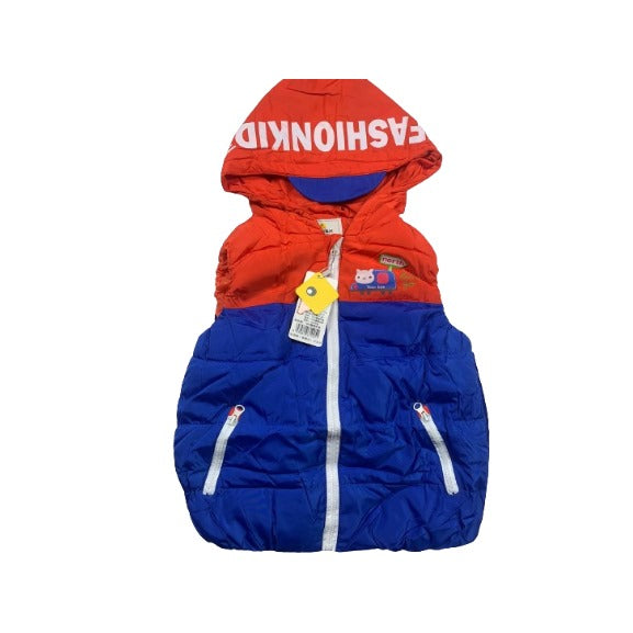 FASHION KIDS HOODED JACKET RED