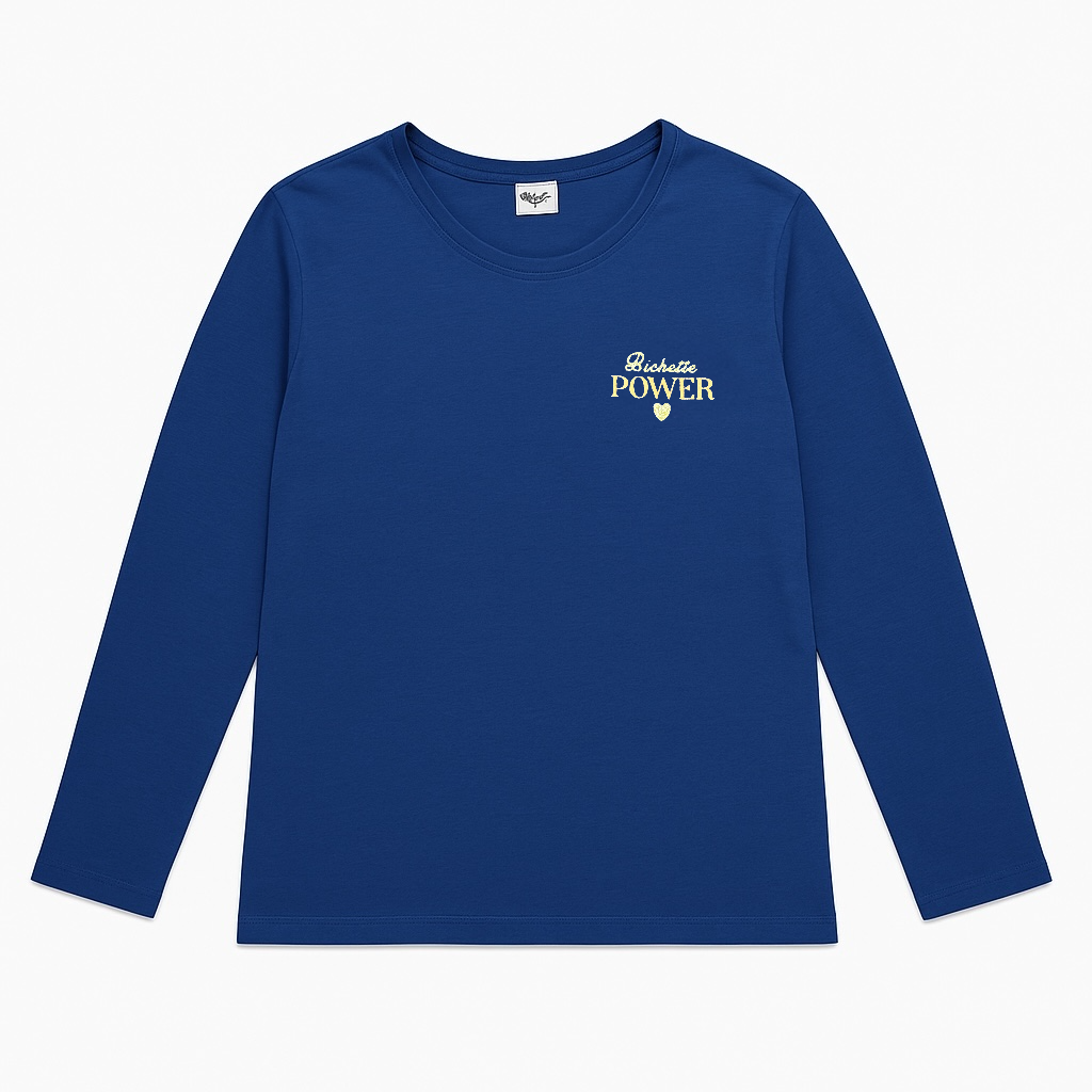 BICHETTE POWER BLUE T-SHIRT