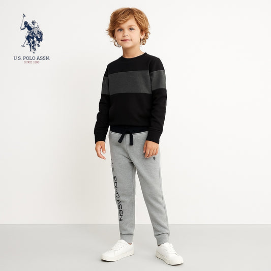 GREY BLACK TROUSER