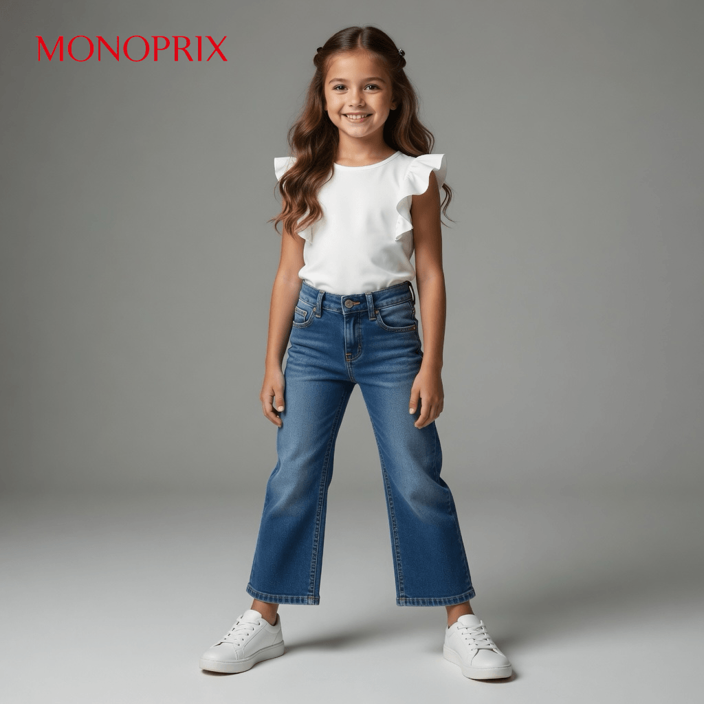 BELL BOTTOM FASHION DENIM PANT