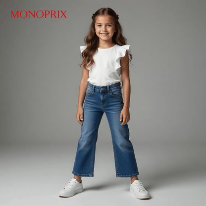 BELL BOTTOM FASHION DENIM PANT