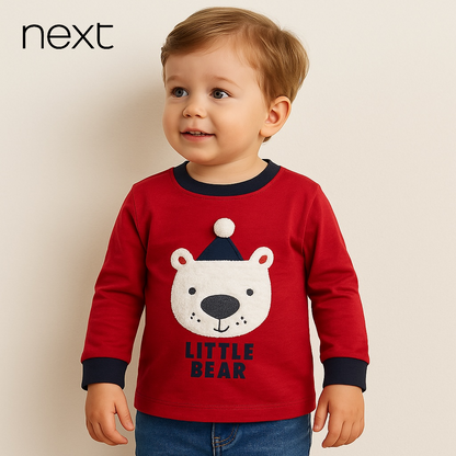 LITTLE BEAR TOWEL PRINT T-SHIRT