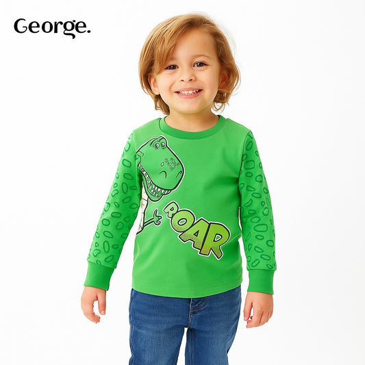 DINO ROAR GREEN T-SHIRT