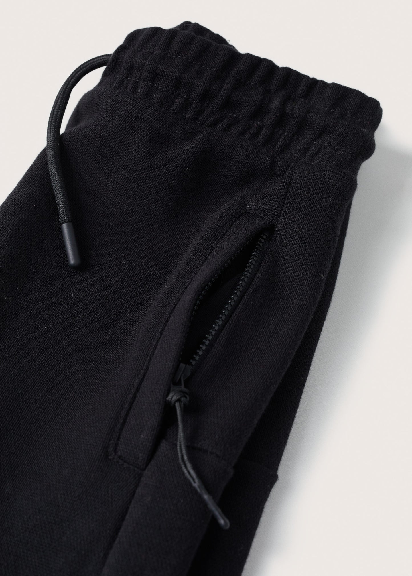 ZIPPER TROUSER BLACK