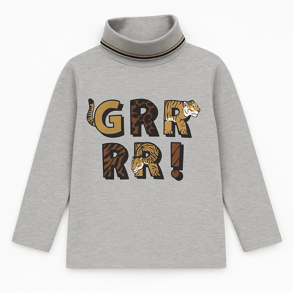 GRRR! HIGH NECK SHIRT
