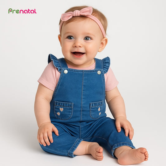 FLORAL DUNGAREE