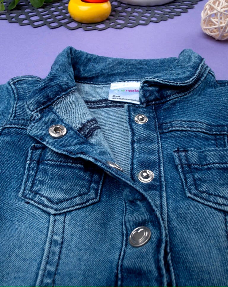 FLARE STYLE DENIM JACKET