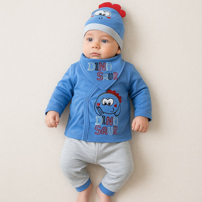 DINO SUAR BLUE 4PC SET