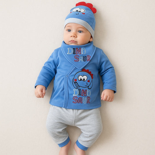 DINO SUAR BLUE 4PC SET