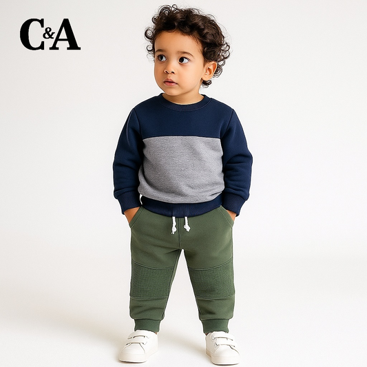 PATTERN FASHION GREEN TROUSER