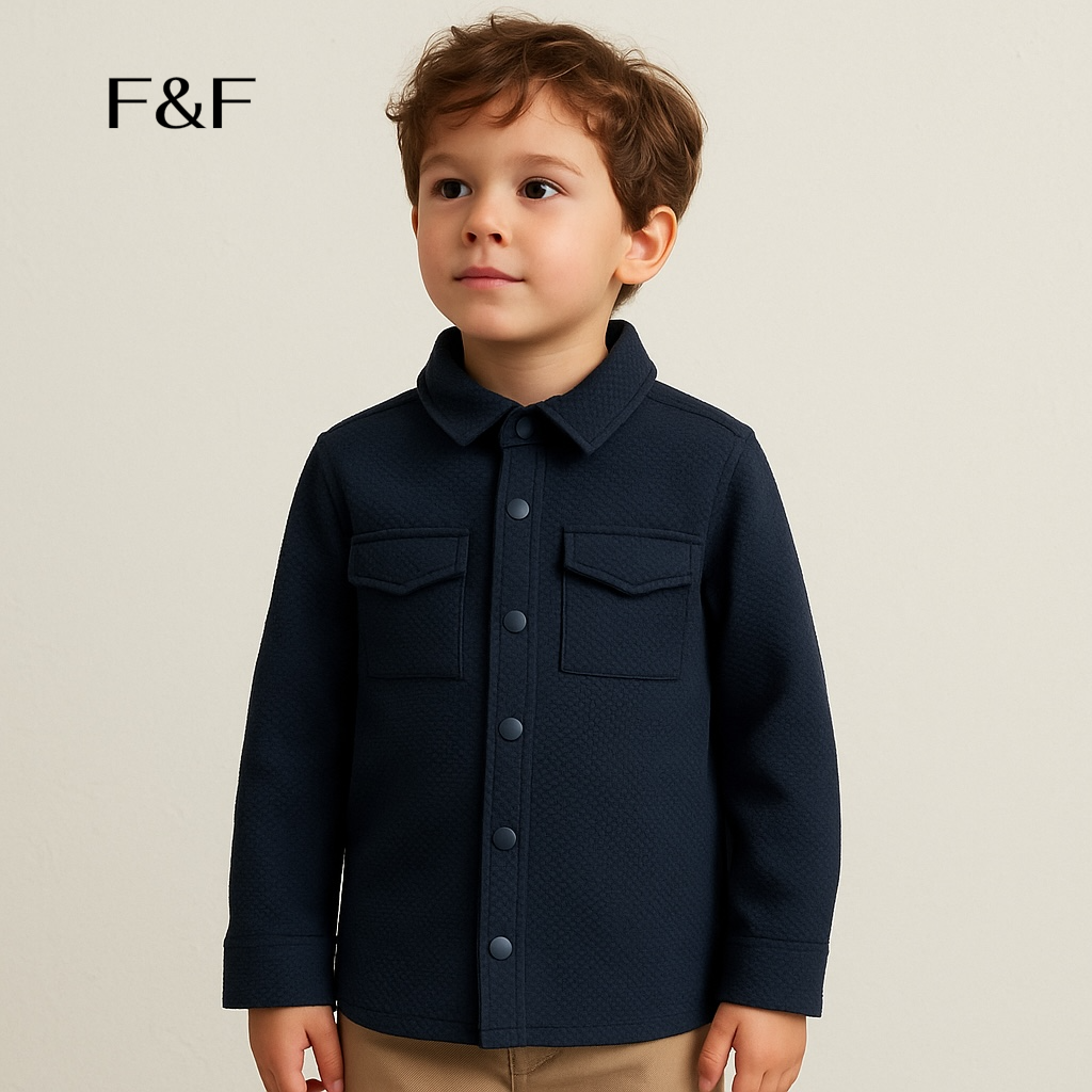 POCKET STYLE PATTERN FABRIC SHIRT