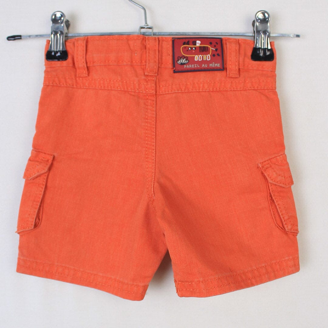 DP orange six pocket shorts