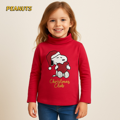 SNOOPY LOVE HIGH NECK SHIRT