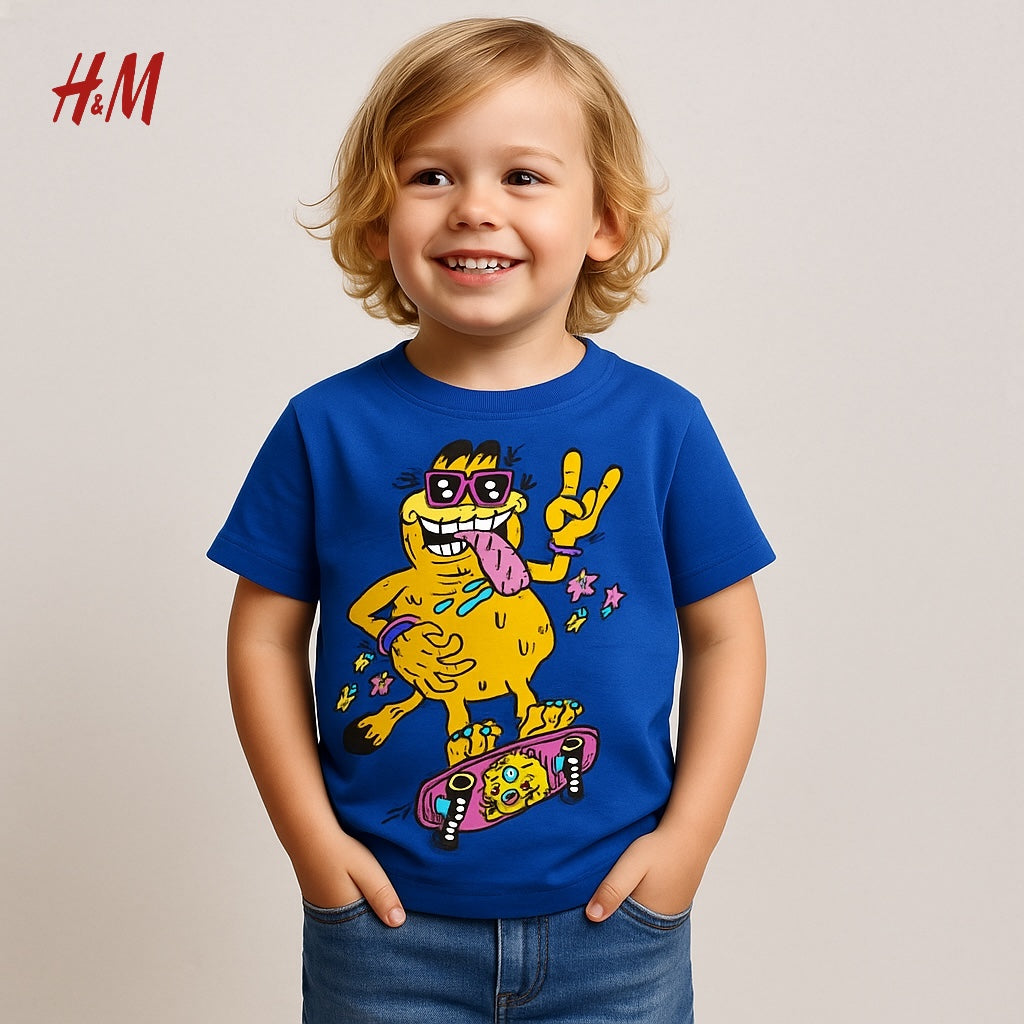 SKATEBOARD CARTOON T-SHIRT