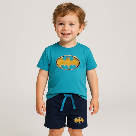 Batman 2pc blue