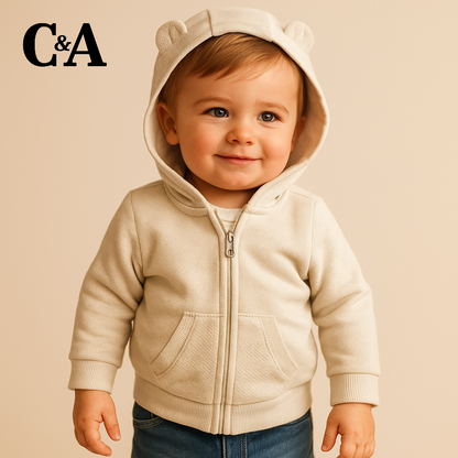 OFFWHITE EARS TERRY FABRIC HOOD