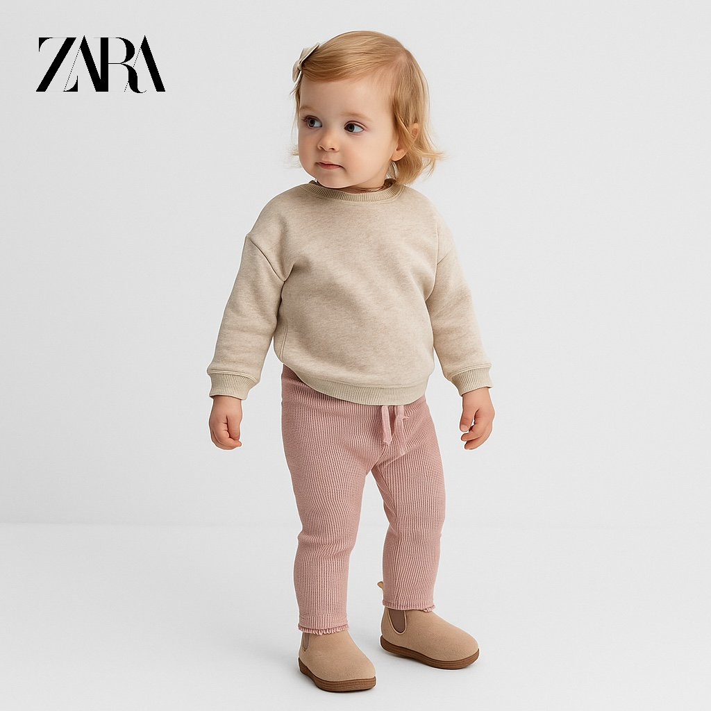 LIGHT BROWN WEAVE LEGGING