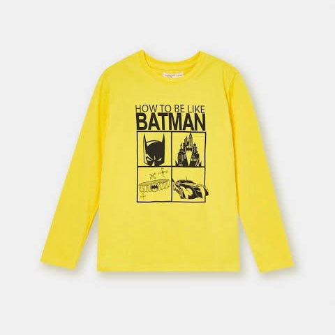 Batman yellow t-shirt